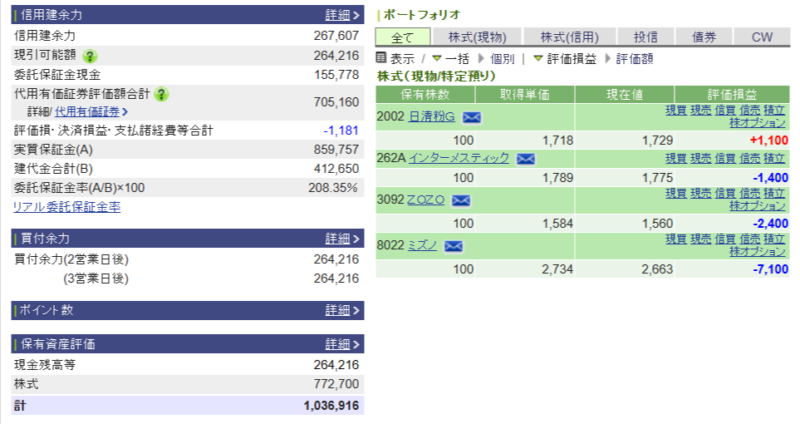 資産運用結果221:2025-06-11