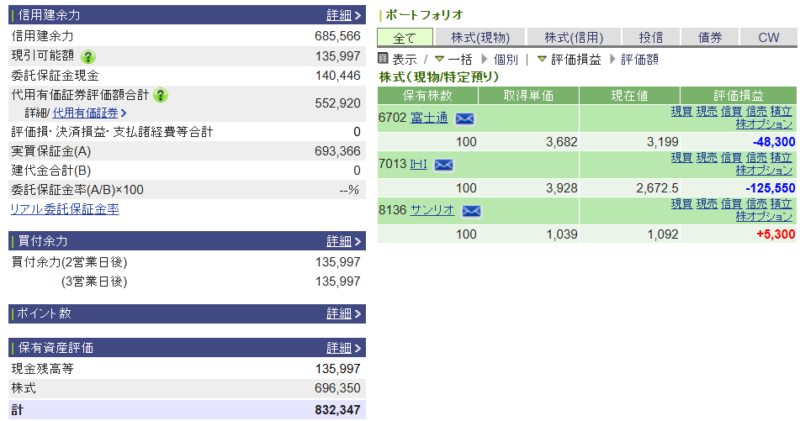 資産運用結果475：2026-06-26