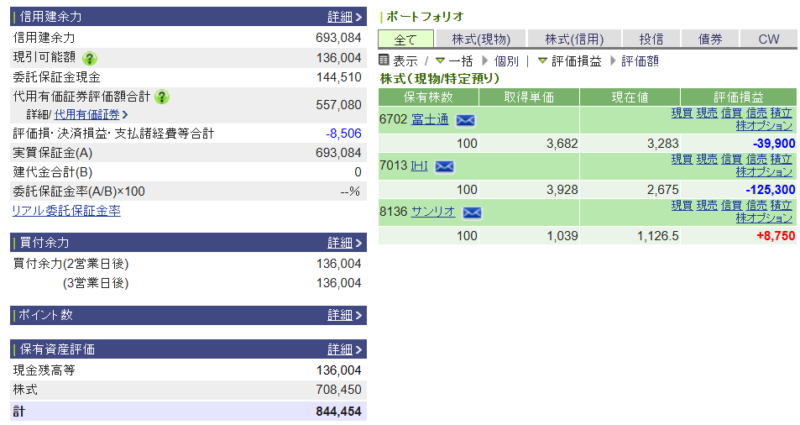 資産運用結果476：2026-06-29