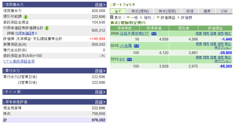 資産運用結果507：2026-08-13